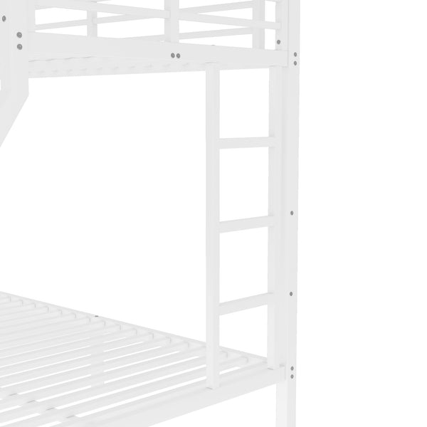 English Elm Twin Xl Solid Pine Loft Bed with Built-in Led Lighting and Storage Shelves W1580S00431