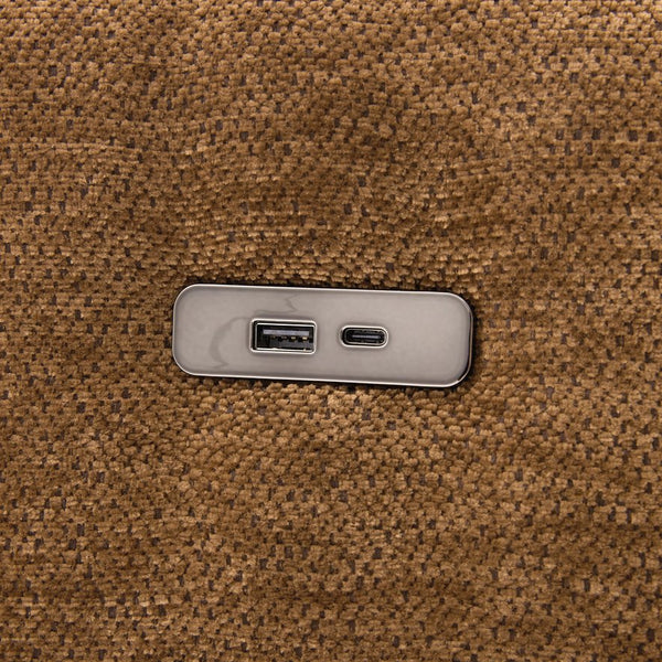 English Elm Modern Sectional Sofa: Versatile Modular Couch With Ottoman, Usb Ports & Phone Holder For Living Room N719S002050D