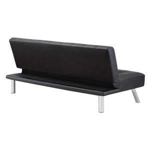 OSP Home Furnishings Sawyer Futon Black