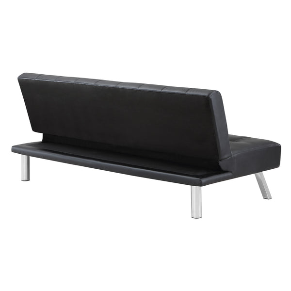 OSP Home Furnishings Sawyer Futon Black