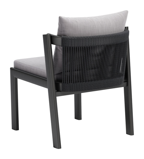 Horizon Dining Chair - Set of 2 Gray 704008 Zuo Modern