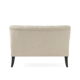 Christopher Knight Home® - Noble House - Nicole Contemporary Tufted Fabric Settee