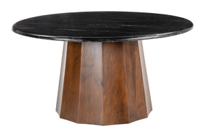 Aipe Coffee Table Black & Brown 110249 Zuo Modern