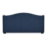 English Elm Robin 35" Tufted Wingback Pet Sofa Bed, Medium, Pacific Blue Stain Resistant High Performance Polyester