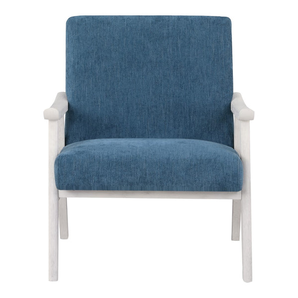 OSP Home Furnishings Weldon Armchair Navy