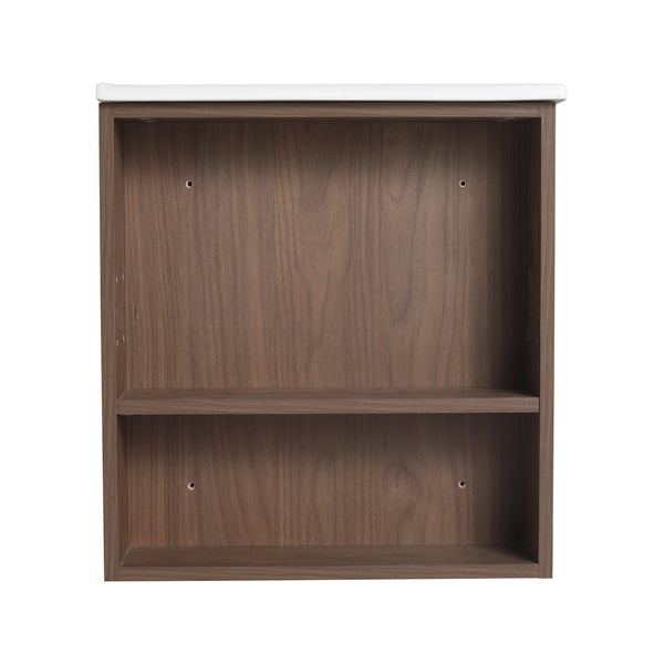 English Elm 36"Wall Modern Bathroom Vanity Cabinet with Adjustable Side Shelf, Soft-Close 2/3 Drawers, Water-Resist W999P168517