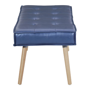 OSP Home Furnishings Amity Bench Sizzle Azure