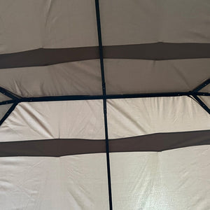 English Elm Outsunny 10' X 13' Outdoor Patio Gazebo Canopy With 6 Sidewalls, Steel Frame For Stylish Shade & Comfort W2225P174175-GIGA