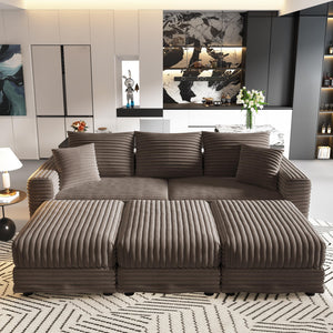 English Elm 82.6"upholstered Velvet Chesterfield Sofa with Button Tufting Nailhead Trim Rolled Arms Camel W1885S00355