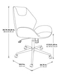 OSP Home Furnishings Reseda Office Chair Black