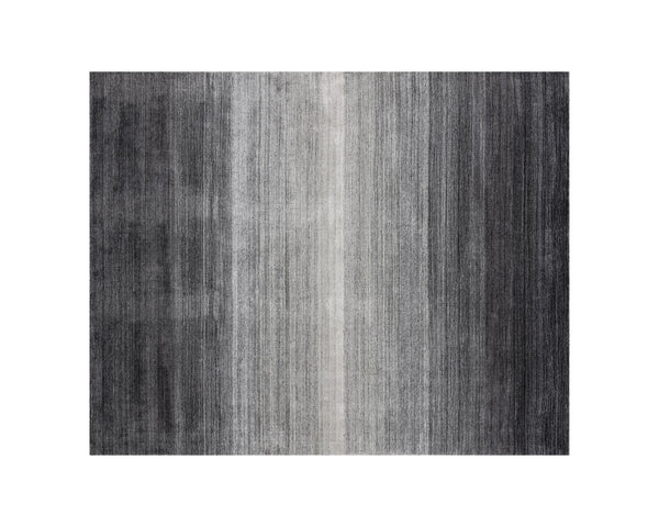Sunpan Lagos Hand-Loomed Wool-Blend Rug - Artisan-Crafted Ombre Design for a Stunning Home Transformation Grey