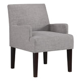 OSP Home Furnishings Main Street Guest Chair Cement