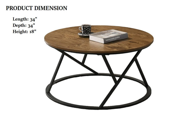 English Elm Natural Rustic 3pc Table Set with Chain Metal Accents, Two-Tier Storage Coffee & End Tables, Warm Wood Finish Natural 43 L x 39 W x 8 H B2741P392073