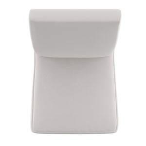 Homelegance By Top-Line Hazel Fabric Upholstered Parsons Dining Chairs (Set of 2) Light Natural Wood