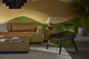 Sunpan Dira Table Lamp - Stylish Beige Wood Base, Elegant Design for Home Decor, Perfect Lighting Accent Natural