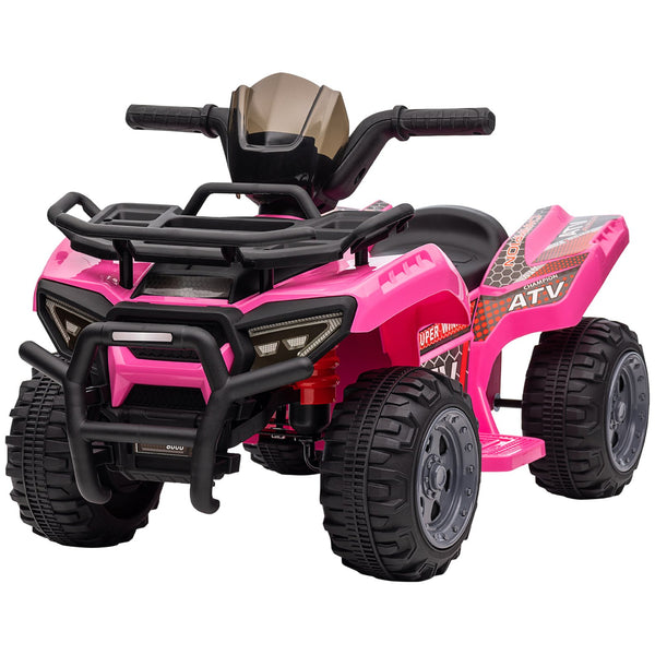 English Elm Aosom 6v Electric Toddler Atv Quad Ride on with Non-slip Grip and Durable Tires W2225P217192