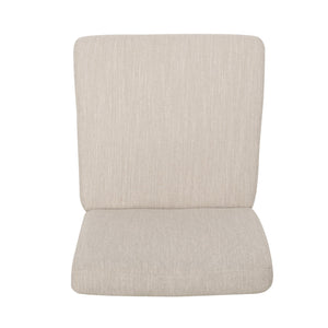 English Elm Dining Chairs Set of 2 Upholstered Seats Tapered Legs Mid-century Modern Style 69410.00