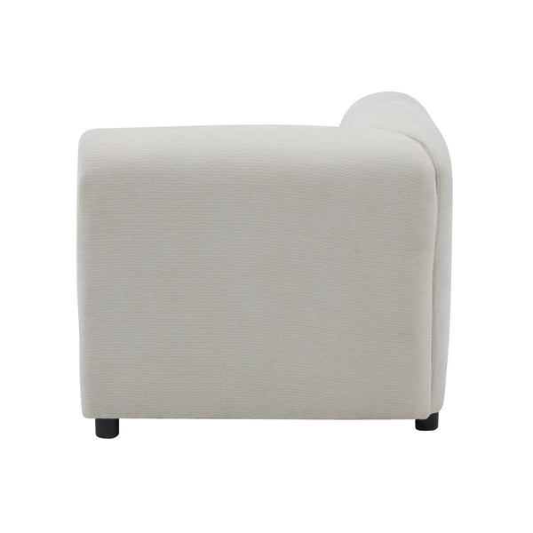 English Elm Christopher Knight Home® - Evelyn 5-Piece V-Shaped Modular Sectional Sofa In Soft Beige Chenille - Modern Comfort & Flexibility! N773IS00024B