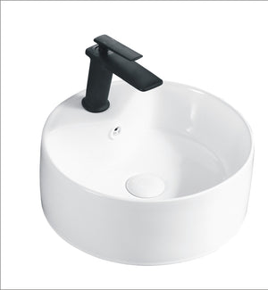 English Elm Bothwa Square Vessel Sink Vitreous Ceramic Above Counter Basin Cupc Certified B2724P262369