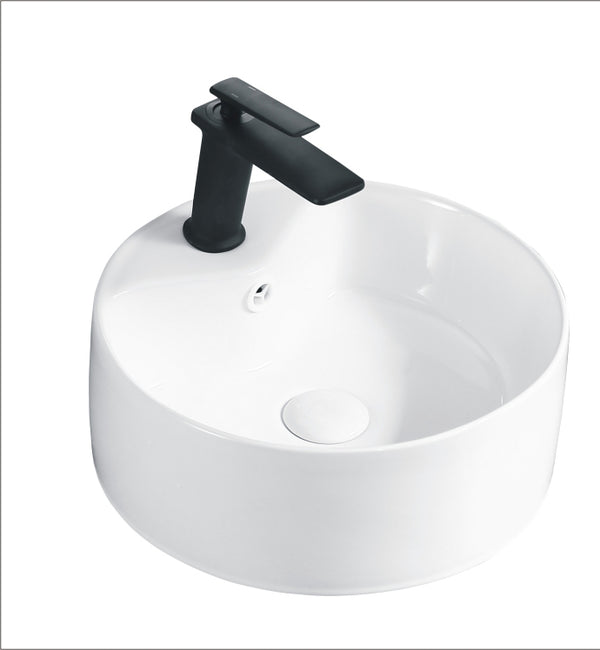 English Elm Bothwa Square Vessel Sink Vitreous Ceramic Above Counter Basin Cupc Certified B2724P262369