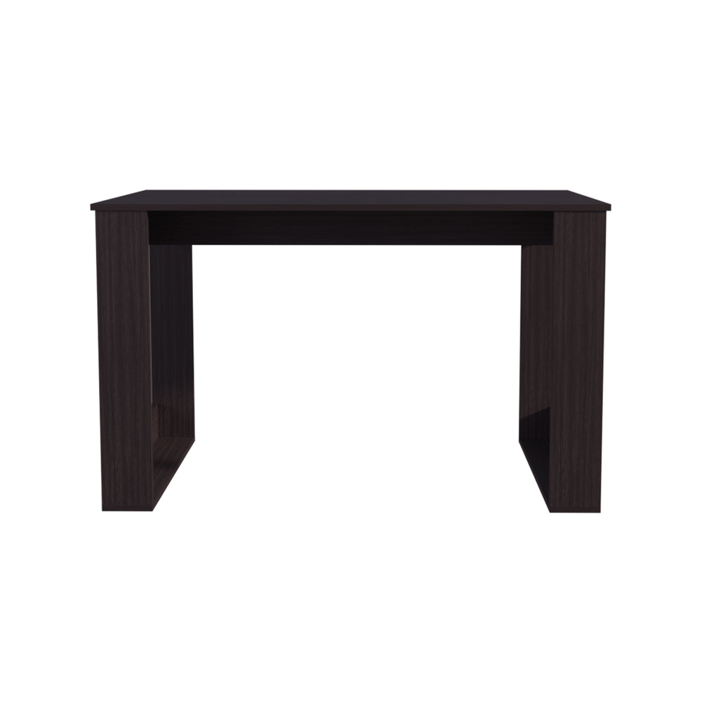 English Elm Oviedo Compact 47.2" Writing Desk for Home Office in Black — Modern MDF, Sturdy Foldable Workspace With Lock B070P337165