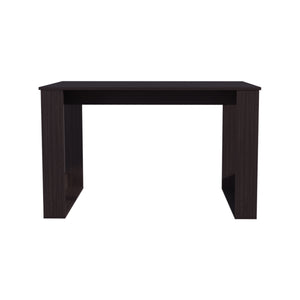 English Elm Oviedo Compact 47.2" Writing Desk for Home Office in Black — Modern MDF, Sturdy Foldable Workspace With Lock B070P337165