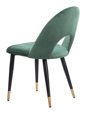 Menlo Dining Chair - Set of 2 Green 109875 Zuo Modern