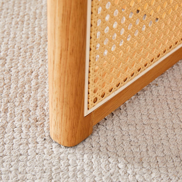 English Elm Table Set: Classic Solid Wood Dining Table With Ergonomic Techno-Fabric Chairs For Style & Comfort W1151S04064-GIGA