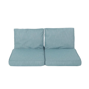 English Elm Christopher Knight Home® - Honolulu Teal Club Chair Cushion Set - 2 Plush Seat & Back Cushions For Outdoor Comfort & Style N775P270231T