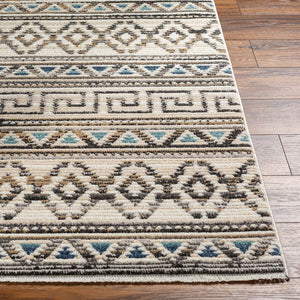 Livabliss Calico Southwestern Geometric Runner Rug Fringe Edge Polypropylene Entryway Accent CAC2301-2777