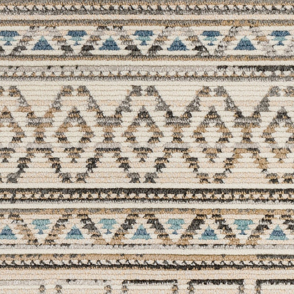 Livabliss Calico Southwestern Geometric Runner Rug Fringe Edge Polypropylene Entryway Accent CAC2301-2777