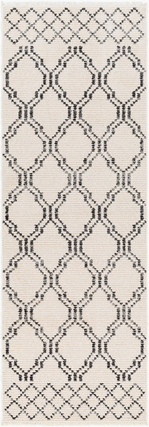 Livabliss Calico Fringe Runner Rug Machine Woven Turkey Polypropylene Cottage Hallway Accent CAC2303-2777