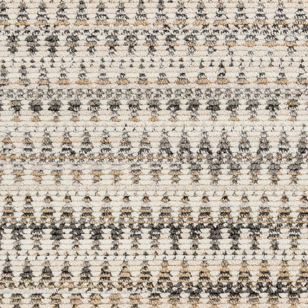 Livabliss Calico Bohemian Runner Rug with Fringe Polypropylene Geometric Hallway Accent CAC2308-2777