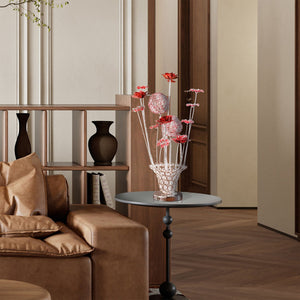 English Elm Aluminum Rose Bud Table Lamp – Elegant Led Accent For Living Room & Nightstand, Warm Illumination B072P220154