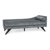 Christopher Knight Home® - Noble House - Cagle Mid-Century Modern Fabric Chaise Lounge