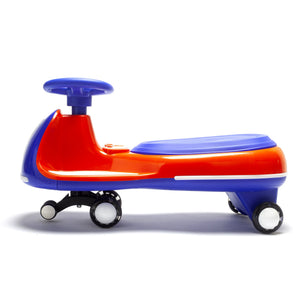 English Elm 12v Kids Ride on Twist Car with Dual Motors Led Wheels Bluetooth and Learning Content W1760P384599