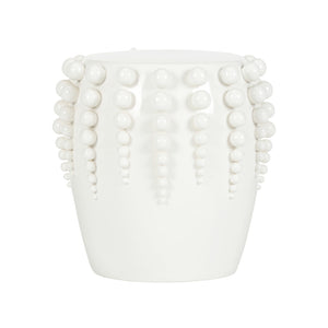 Sea Urchin Garden Seat White/Cream 385595 Chelsea House