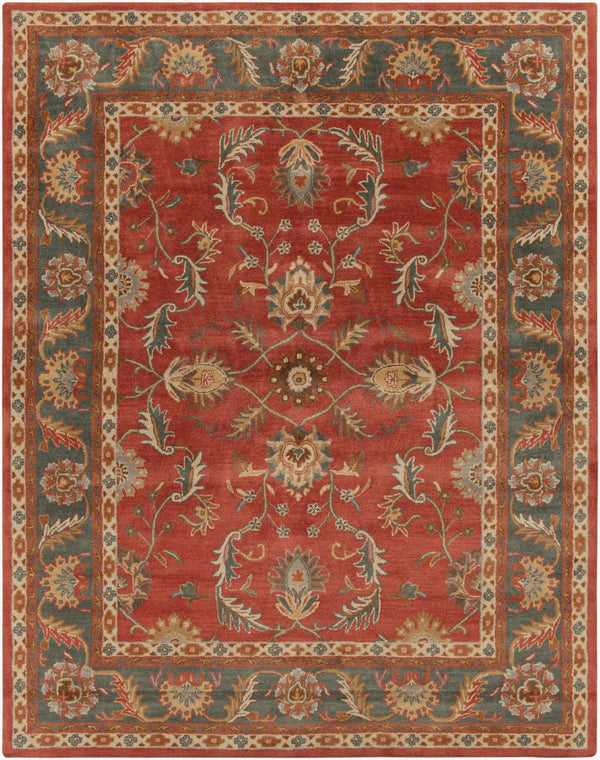 Livabliss Caesar Hand Tufted Wool Area Rug Artisan Crafted for Living Dining or Bedroom Spaces Navy, Taupe 7'6" x 9'6" CAE1007-7696
