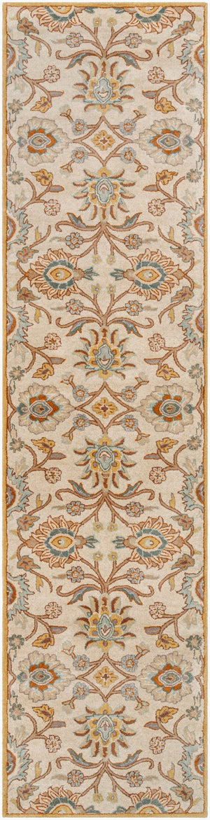 Livabliss Caesar Hand Tufted Wool Area Rug Traditional Pattern for Formal Living Dining Rooms Dark Brown, Med 3' x 12' CAE1012-312