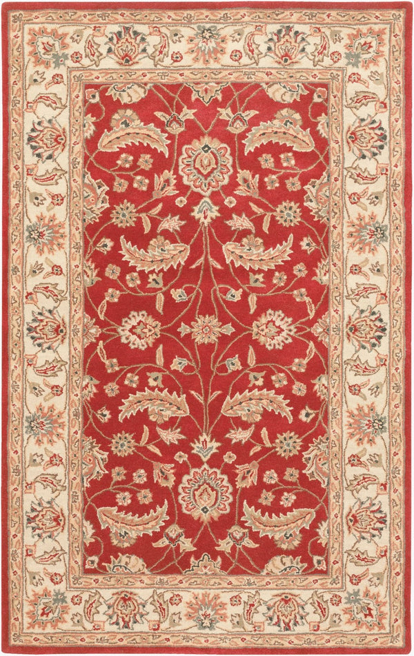 Livabliss Caesar Hand Tufted Wool Area Rug Crafted in India for Classic Living Spaces Rust, Light Gra 12' x 15' CAE1022-1215