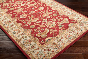 Livabliss Caesar Hand Tufted Wool Area Rug Crafted in India for Classic Living Spaces Rust, Light Gra 12' x 15' CAE1022-1215