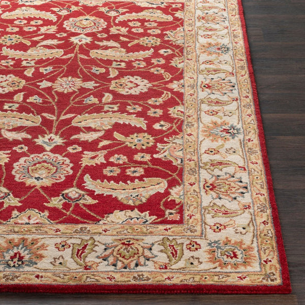 Livabliss Caesar Hand Tufted Wool Area Rug Crafted in India for Classic Living Spaces Rust, Light Gra 12' x 15' CAE1022-1215
