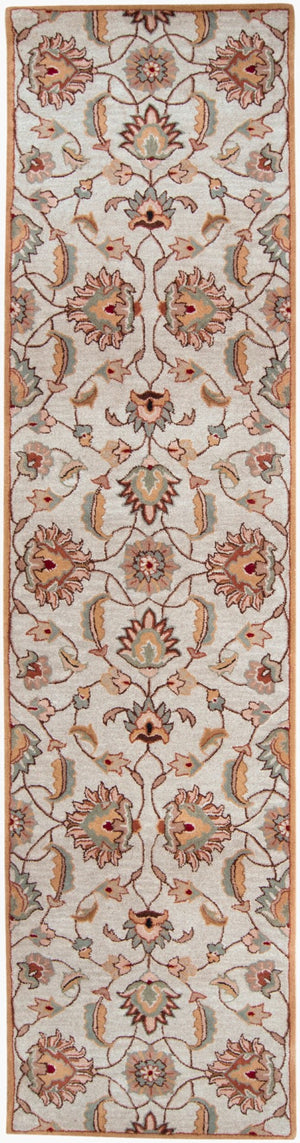 Livabliss Caesar Hand Tufted Wool Area Rug Traditional Pattern for Formal Living Dining Spaces Medium Gray, Ta 3' x 12' CAE1029-312