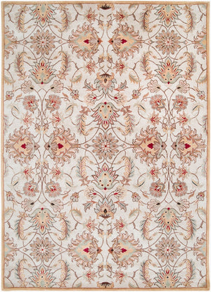 Livabliss Caesar Hand Tufted Wool Area Rug Traditional Pattern for Formal Living Dining Spaces Medium Gray, Ta 8' x 11' CAE1029-811