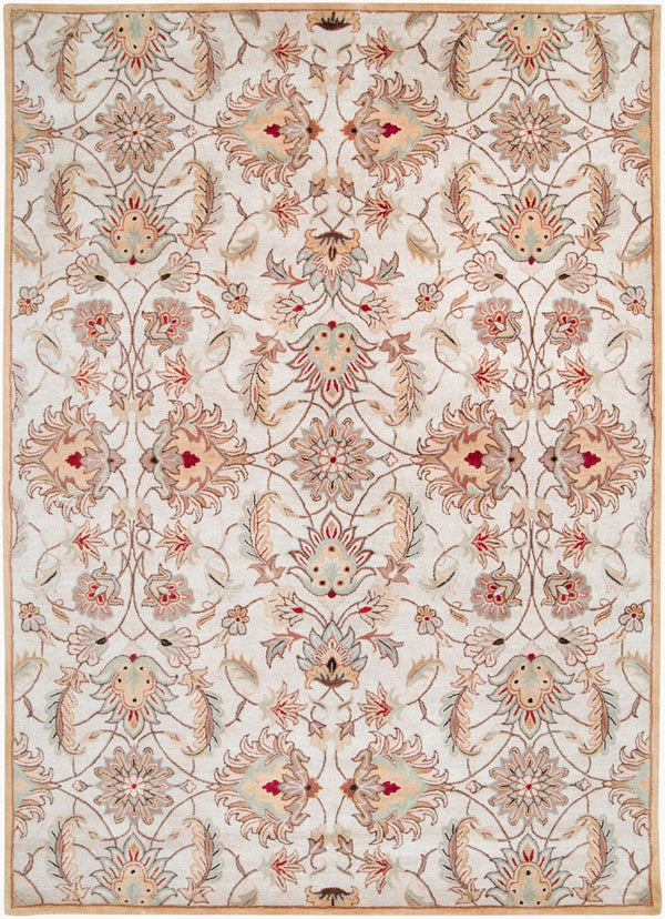 Livabliss Caesar Hand Tufted Wool Area Rug Traditional Pattern for Formal Living Dining Spaces Medium Gray, Ta 8' x 11' CAE1029-811