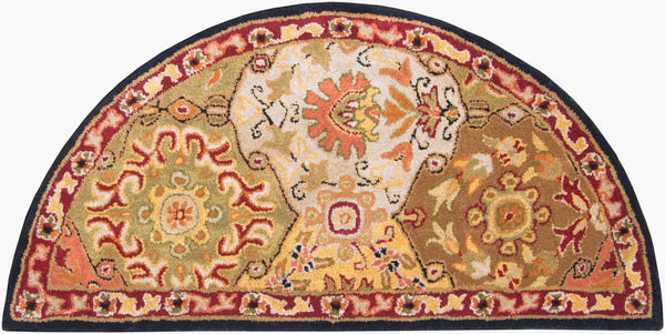 Surya Caesar 12' X 15' Handcrafted Wool Rug - Timeless Elegance, Comfort, And Sophistication For Your Home Burnt Orange Wool Cae1034-24hm