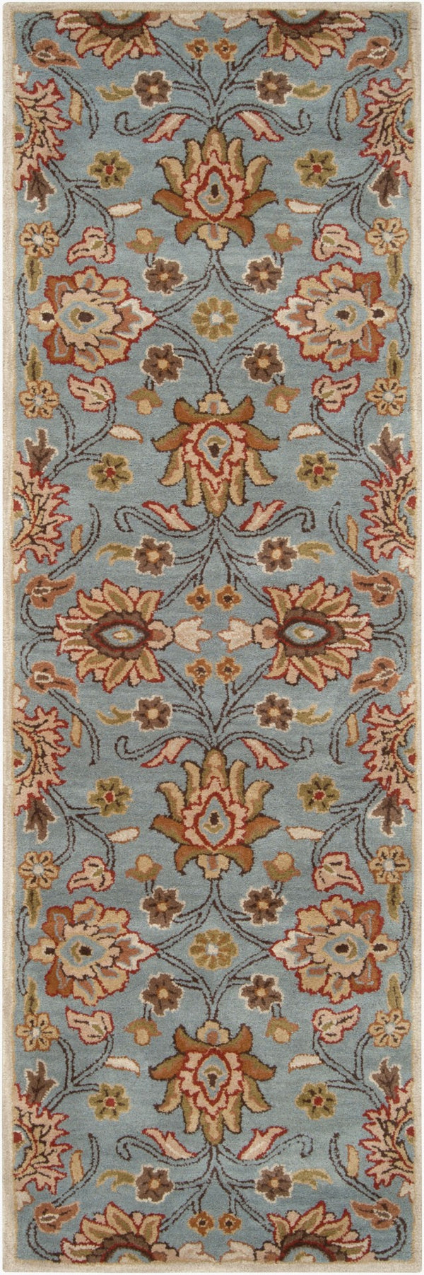 Livabliss Caesar Hand Tufted Wool Area Rug Artisan Crafted Traditional Pattern for Large Living Spaces Medium Gray, Ta 3' x 12' CAE1052-312