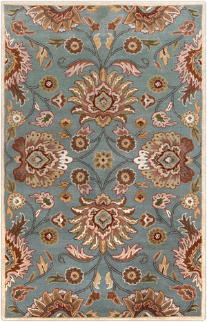 Livabliss Caesar Hand Tufted Wool Area Rug Artisan Crafted Traditional Pattern for Large Living Spaces Medium Gray, Ta 9' x 12' CAE1052-912