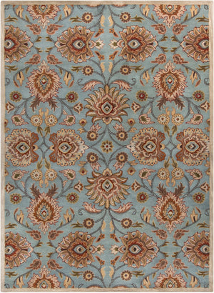 Livabliss Caesar Hand Tufted Wool Area Rug Artisan Crafted Traditional Pattern for Large Living Spaces Medium Gray, Ta 8' x 11' CAE1052-811
