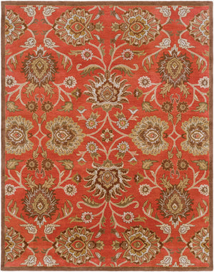 Surya Caesar 12' X 15' Handcrafted Wool Rug - Timeless Elegance, Comfort, And Sophistication For Your Home Rust Wool Cae1062-4rd